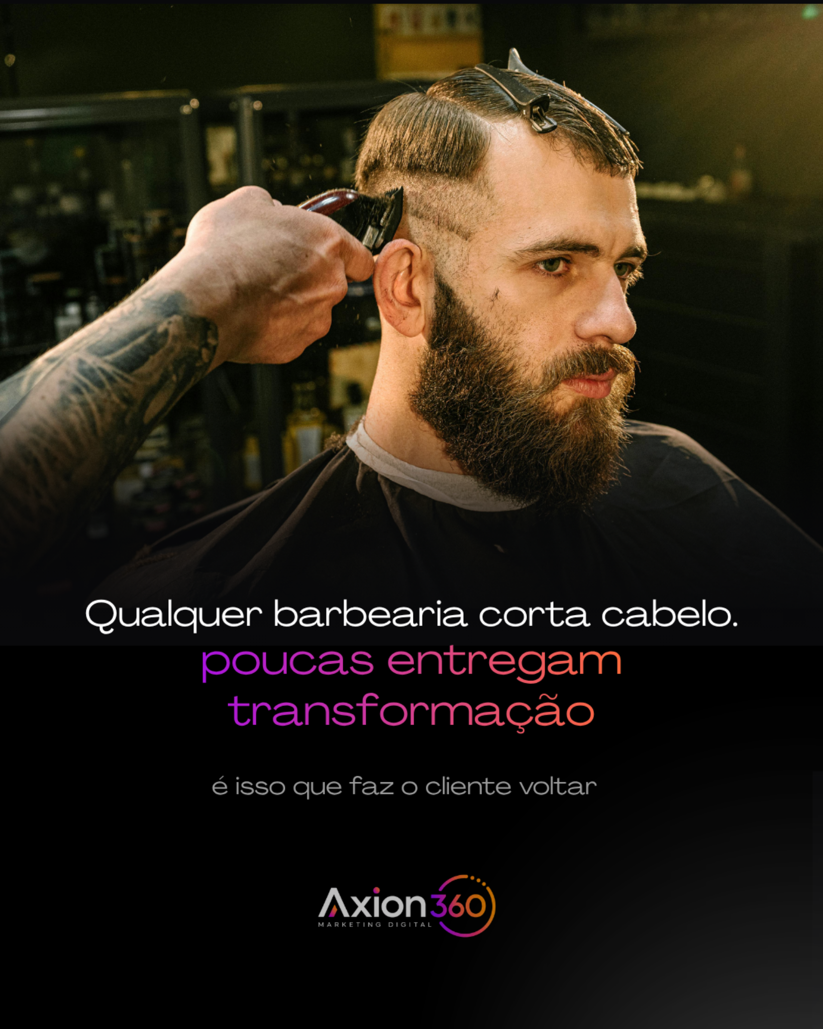 Criativo para barbearia
